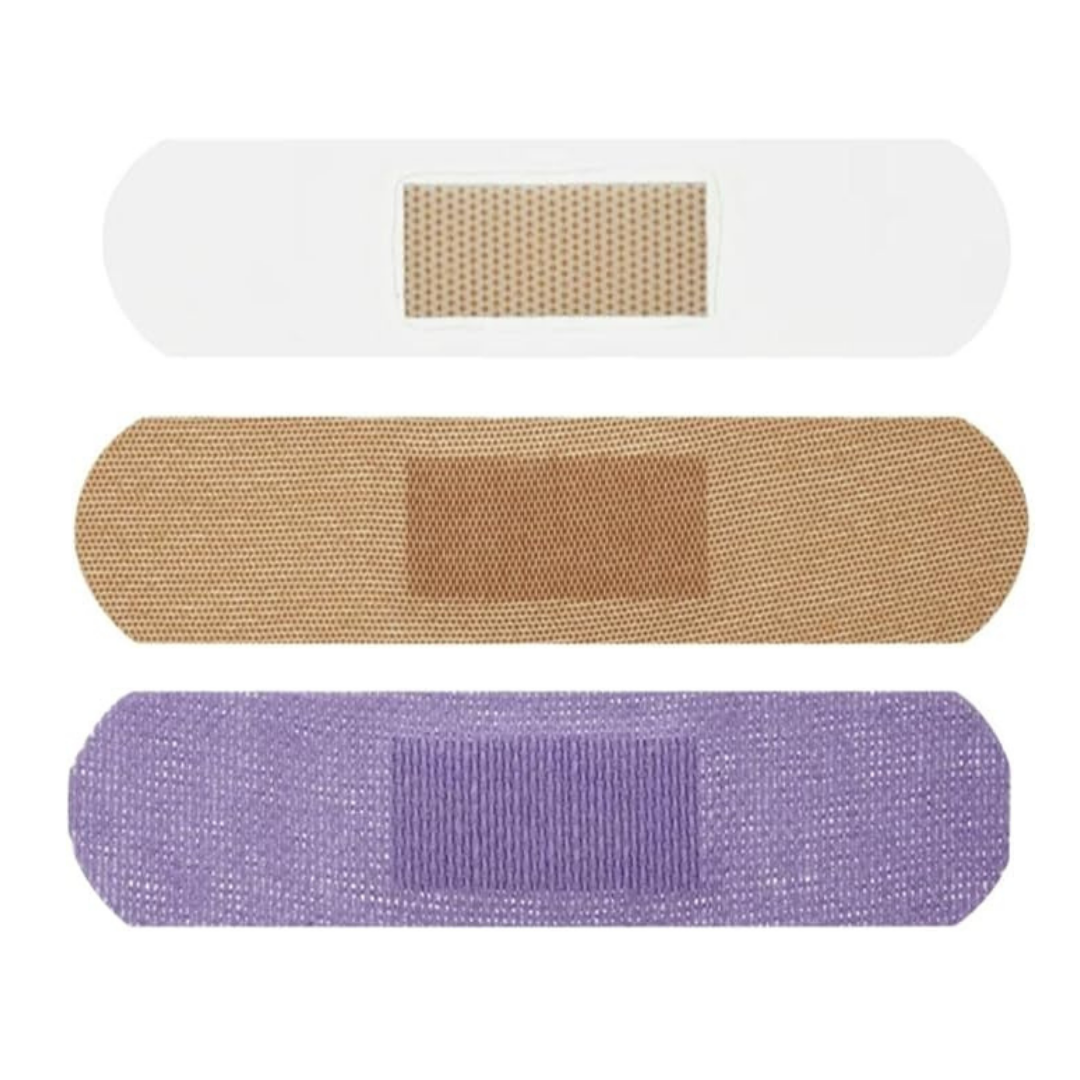 Assorted Bandages Variety Pack, 120 Count, Styles Including Antibacterial, Waterproof, Sheer, Plastic, Heavy Duty & Flex-Fabric, Protects Scrapes, Cuts & Burns, Latex-Free