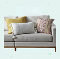 Blazeeria & Co Genuine Beige Leather Pillow Cover Case for Lumbar Throw Couch Pillows - Modern Farmhouse Decorative Sofa Thick & Soft Cushion Covers (Beige, 14" x 24")