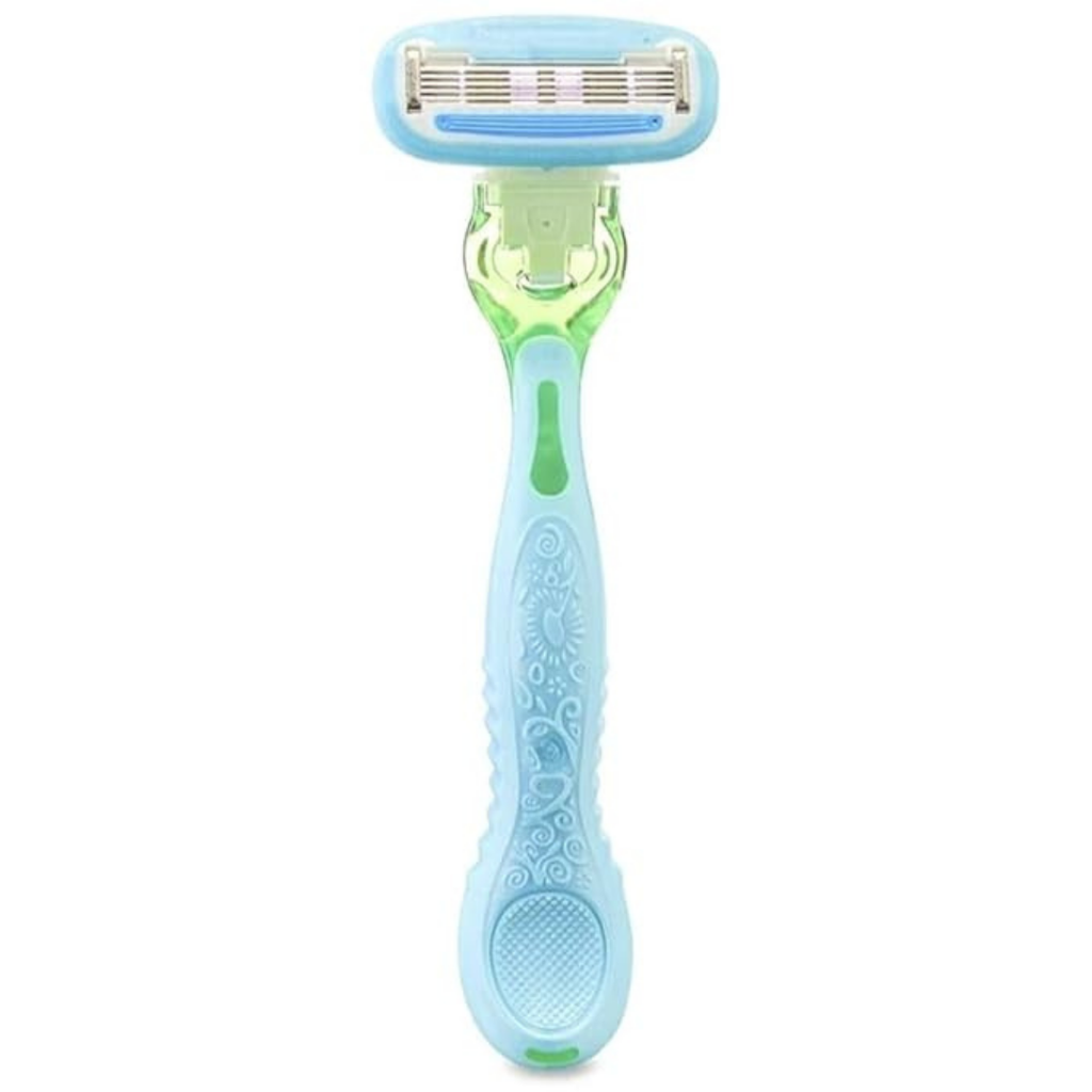 Equate The Ultimate 5 Blade Razor for Women with Shea Butter and Vitamin E, 1 Handle and 2 Cartridges, 3 Pack