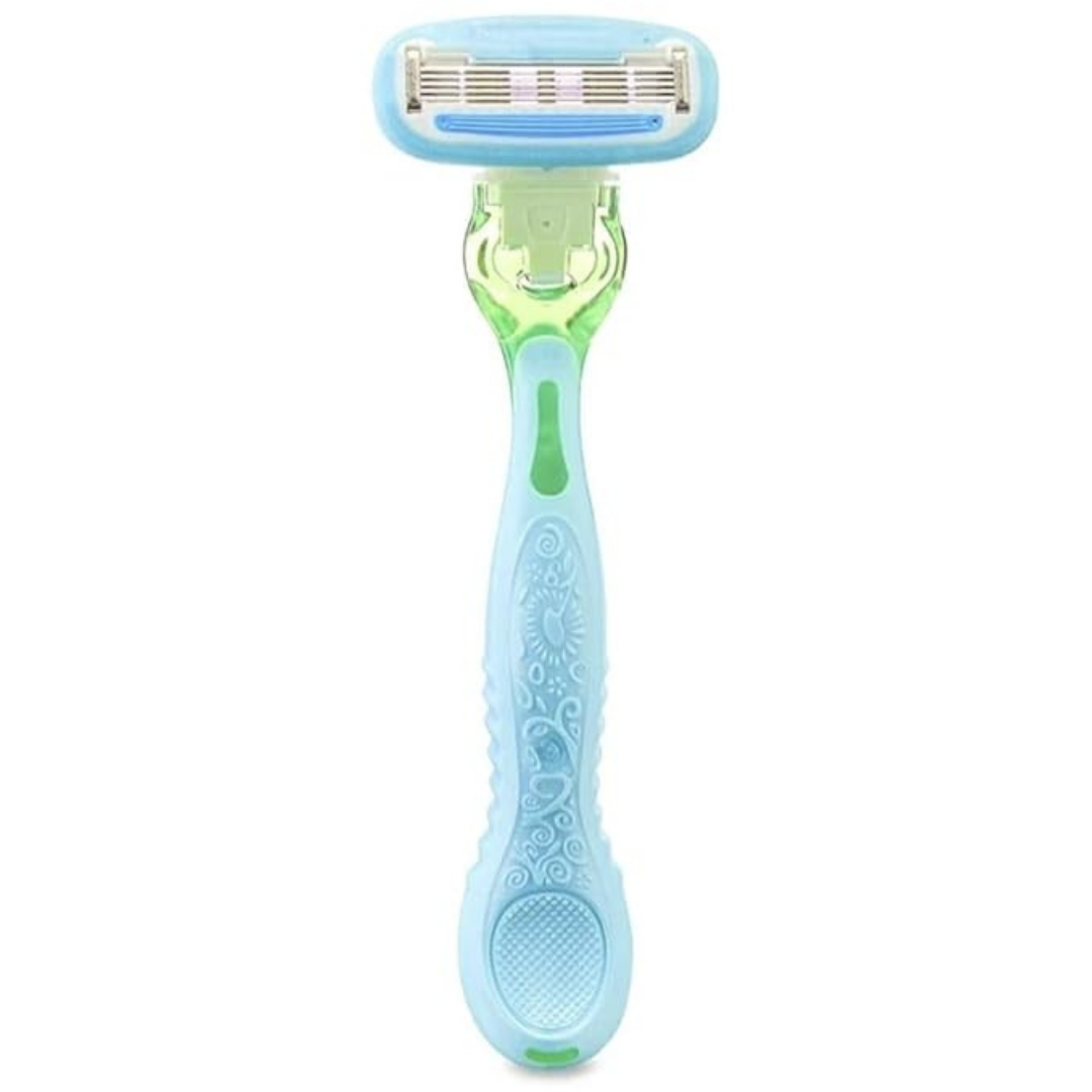 Equate The Ultimate 5 Blade Razor for Women with Shea Butter and Vitamin E, 1 Handle and 2 Cartridges, 3 Pack
