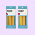 Wood-Cased Pencils, Unsharpened, 2 HB Soft, Yellow, 8 Pack (192 Count)