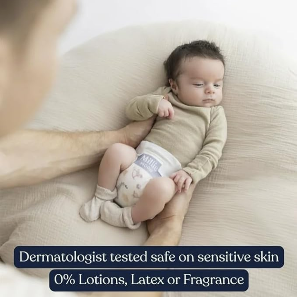 Millie_Moon Luxury Diapers - Newborn - (88ct)