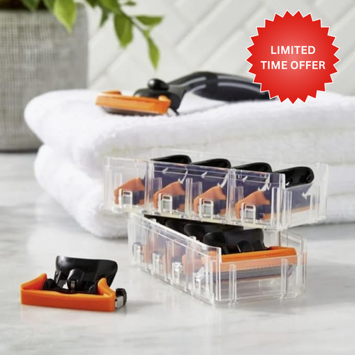 Equate 5 Blade Cartridges with Trimmer, 12 Count, Compatible with Equate 5 Blade Handles
