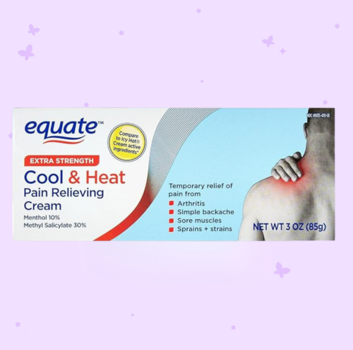 Equate Extra Strength Cool & Heat Pain Relieving Cream, 3 oz, Pack of 3