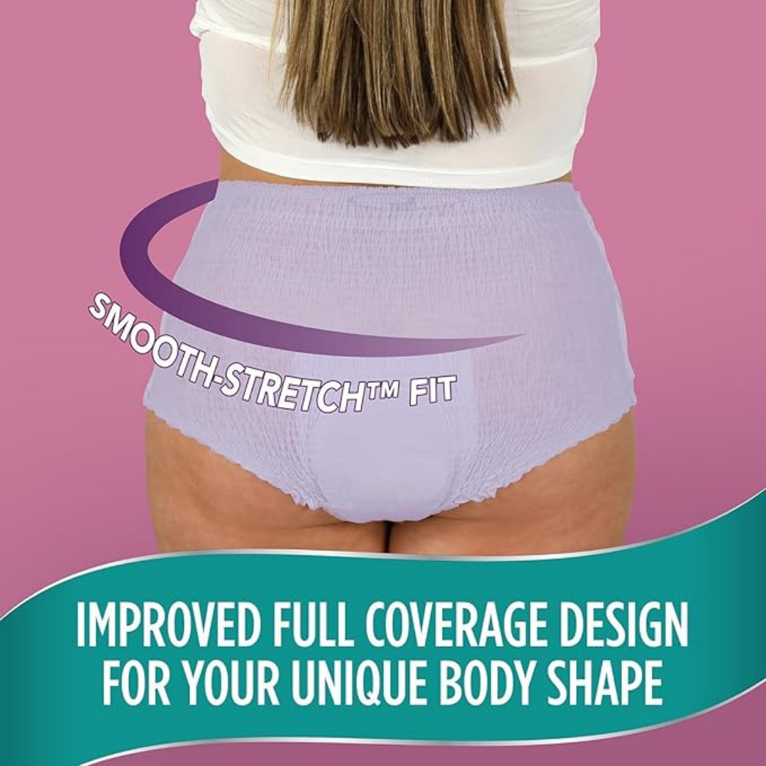 Assurance Women's Incontinence & Postpartum Underwear, 2XL, Maximum Absorbency (54 Count)