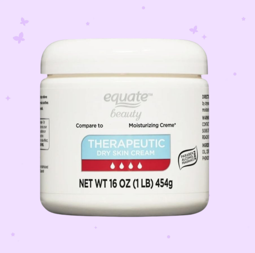 Equate Therapeutic Dry Skin Cream Advanced Repair Body Cream for Very Dry Skin, Fragrance Free Daily Body Moisturizer, 16 Oz Jar (3 Pack)