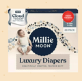 Millie Moon Luxury Disposable Diapers COUCHES DE Luxe (88 Diapers (9lbs-18lbs)